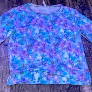 Homemade long sleeve tie die (L)